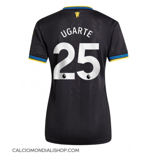 Maglie da calcio Manchester United Manuel Ugarte #25 Terza Maglia Femminile 2025-26 Manica Corta